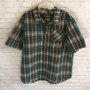 North Face Button Down XXL